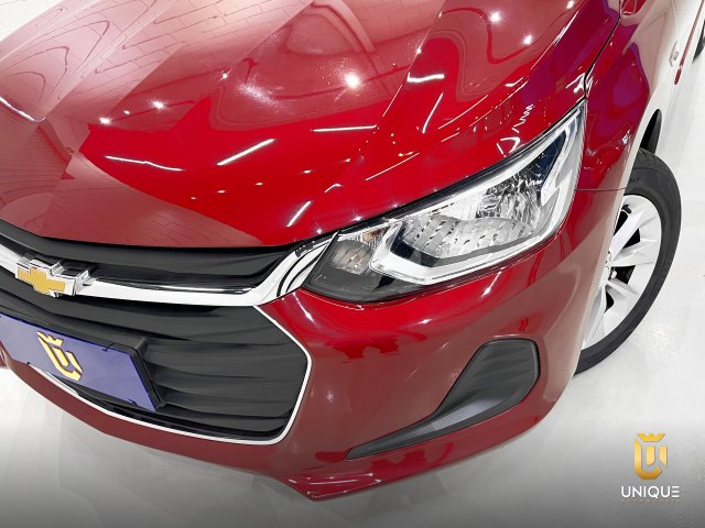 Chevrolet Onix 1.0 FLEX PLUS LT MANUAL 2021/2022 vermelho à venda na Unique Automóveis em Indaiatuba — foto 3