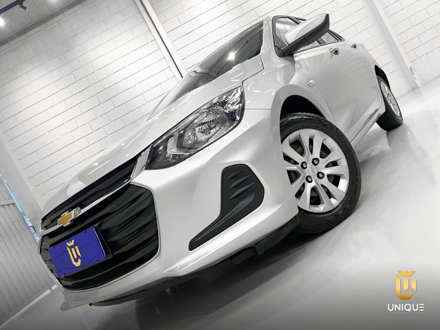 Chevrolet Onix 1.0 FLEX LT MANUAL 2020 prata à venda na Unique Automóveis em Indaiatuba — foto 2