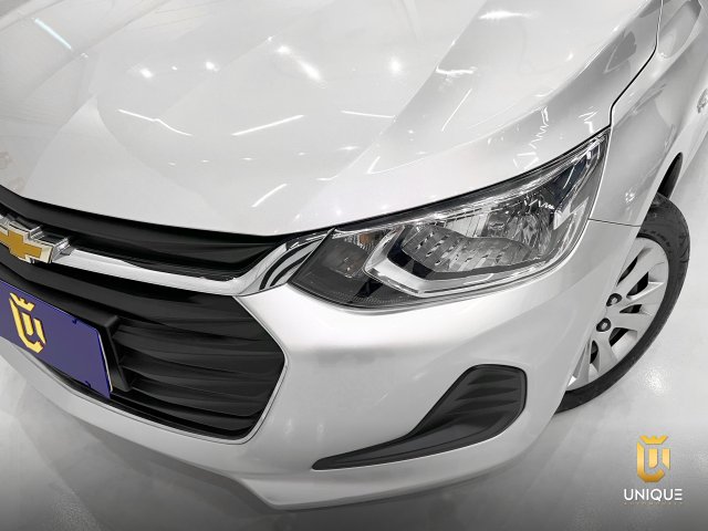 Chevrolet Onix 1.0 FLEX LT MANUAL 2020 prata à venda na Unique Automóveis em Indaiatuba — foto 3