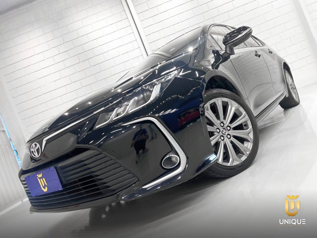 Toyota Corolla 2.0 XEI 16V FLEX 4P AUTOMÁTICO 2019/2020 preto à venda na Unique Automóveis em Indaiatuba — foto 2
