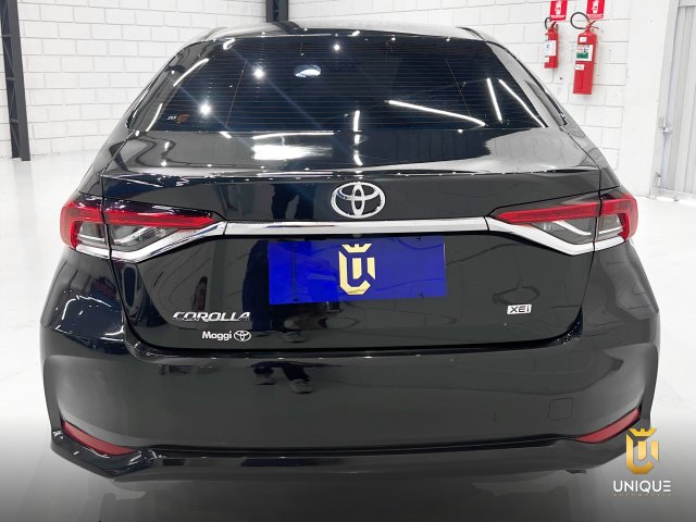 Toyota Corolla 2.0 XEI 16V FLEX 4P AUTOMÁTICO 2019/2020 preto à venda na Unique Automóveis em Indaiatuba — foto 4