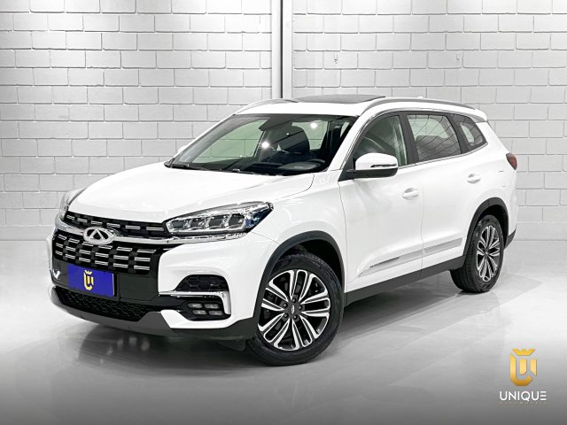Caoa Chery Tiggo 8 1.6 TGDI GASOLINA TXS DCT 2022/2023 branco à venda na Unique Automóveis em Indaiatuba — foto 2