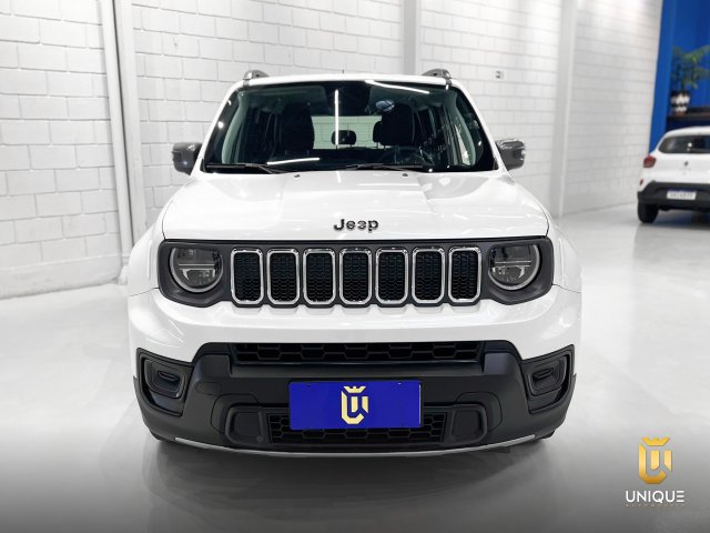 Jeep Renegade 1.3 T270 TURBO FLEX LONGITUDE AT6 2023 branco à venda na Unique Automóveis em Indaiatuba — foto 2