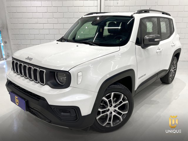 Jeep Renegade 1.3 T270 TURBO FLEX LONGITUDE AT6 2023 branco à venda na Unique Automóveis em Indaiatuba — foto 4