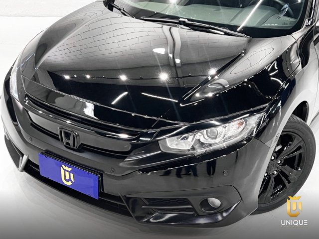 Honda Civic 2.0 16V FLEXONE EXL 4P CVT 2018 preto à venda na Unique Automóveis em Indaiatuba — foto 3