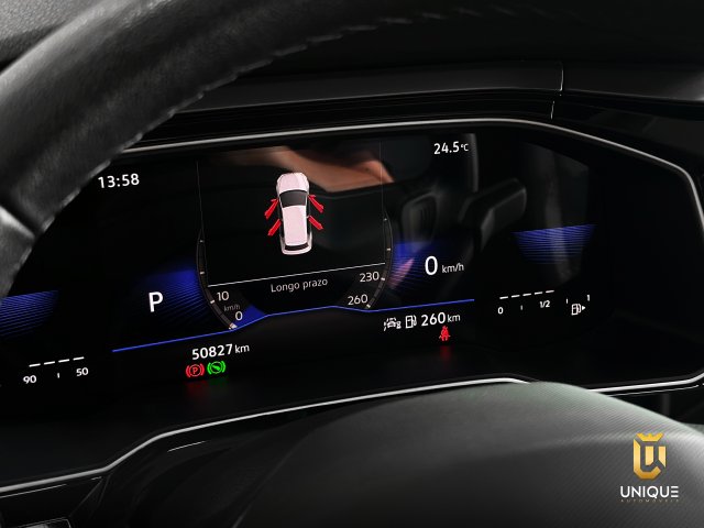 Volkswagen Nivus 1.0 200 TSI TOTAL FLEX COMFORTLINE AUTOMÁTICO 2023/2024 cinza à venda na Unique Automóveis em Indaiatuba — foto 10