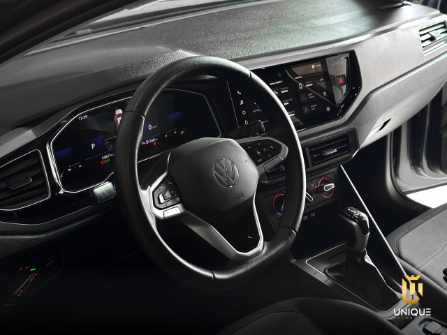 Volkswagen Nivus 1.0 200 TSI TOTAL FLEX COMFORTLINE AUTOMÁTICO 2023/2024 cinza à venda na Unique Automóveis em Indaiatuba — foto 11