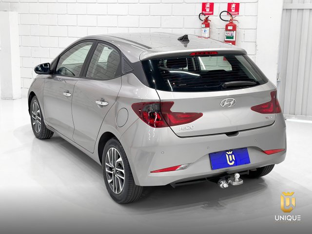 Hyundai Hb20 1.0 TGDI FLEX PLATINUM AUTOMÁTICO 2022 cinza à venda na Unique Automóveis em Indaiatuba — foto 7