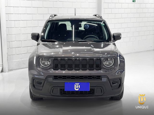 Jeep Renegade 1.3 T270 TURBO FLEX SPORT AT6 2022/2023 cinza à venda na Unique Automóveis em Indaiatuba — foto 4
