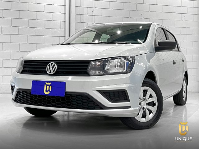 Volkswagen Gol 1.0 12V MPI TOTALFLEX 4P MANUAL 2021/2022 prata à venda na Unique Automóveis em Indaiatuba — foto 2
