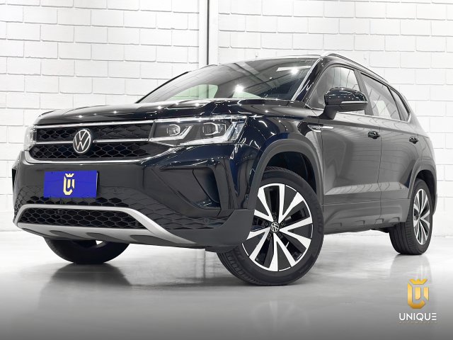 Volkswagen Taos 1.4 250 TSI TOTAL FLEX HIGHLINE AUTOMÁTICO 2023 preto à venda na Unique Automóveis em Indaiatuba — foto 2