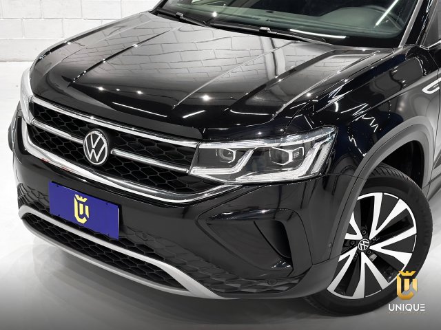 Volkswagen Taos 1.4 250 TSI TOTAL FLEX HIGHLINE AUTOMÁTICO 2023 preto à venda na Unique Automóveis em Indaiatuba — foto 3
