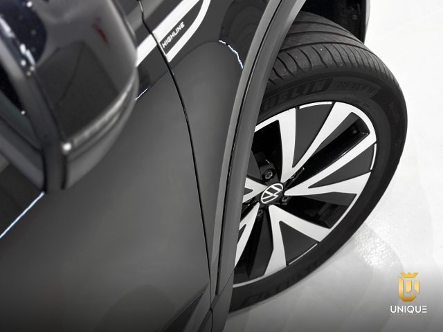 Volkswagen Taos 1.4 250 TSI TOTAL FLEX HIGHLINE AUTOMÁTICO 2023 preto à venda na Unique Automóveis em Indaiatuba — foto 8