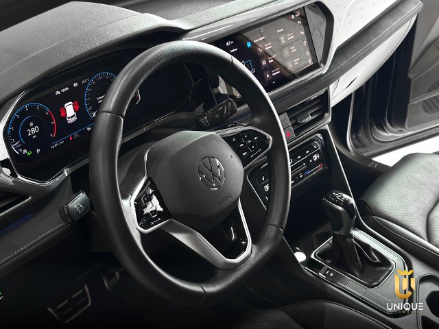 Volkswagen Taos 1.4 250 TSI TOTAL FLEX HIGHLINE AUTOMÁTICO 2023 preto à venda na Unique Automóveis em Indaiatuba — foto 10