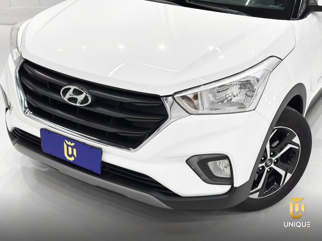 Hyundai Creta 1.6 16V FLEX SMART PLUS AUTOMÁTICO 2021/2020 branco à venda na Unique Automóveis em Indaiatuba — foto 3