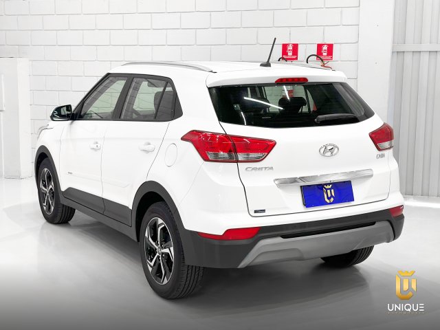 Hyundai Creta 1.6 16V FLEX SMART PLUS AUTOMÁTICO 2021/2020 branco à venda na Unique Automóveis em Indaiatuba — foto 4