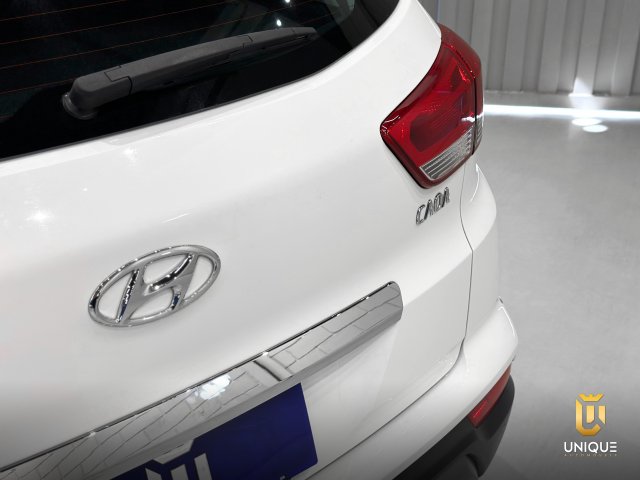 Hyundai Creta 1.6 16V FLEX SMART PLUS AUTOMÁTICO 2021/2020 branco à venda na Unique Automóveis em Indaiatuba — foto 9