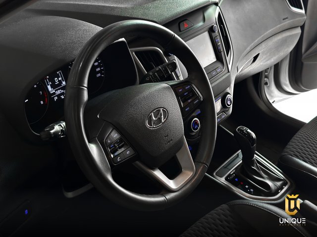 Hyundai Creta 1.6 16V FLEX SMART PLUS AUTOMÁTICO 2021/2020 branco à venda na Unique Automóveis em Indaiatuba — foto 14