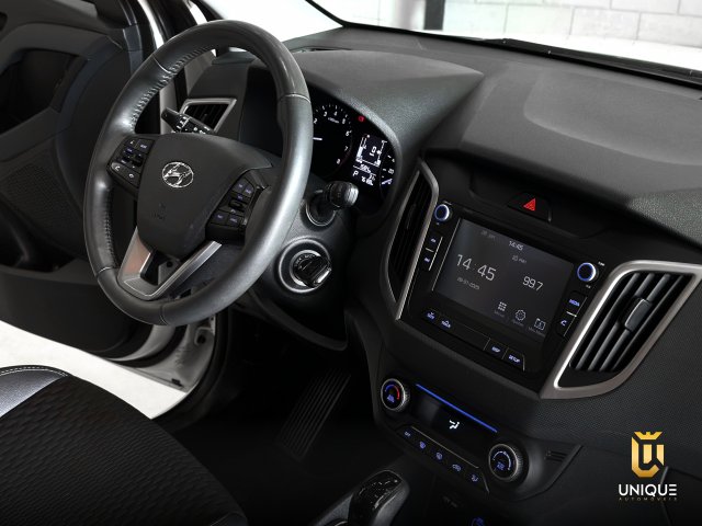 Hyundai Creta 1.6 16V FLEX SMART PLUS AUTOMÁTICO 2021/2020 branco à venda na Unique Automóveis em Indaiatuba — foto 18