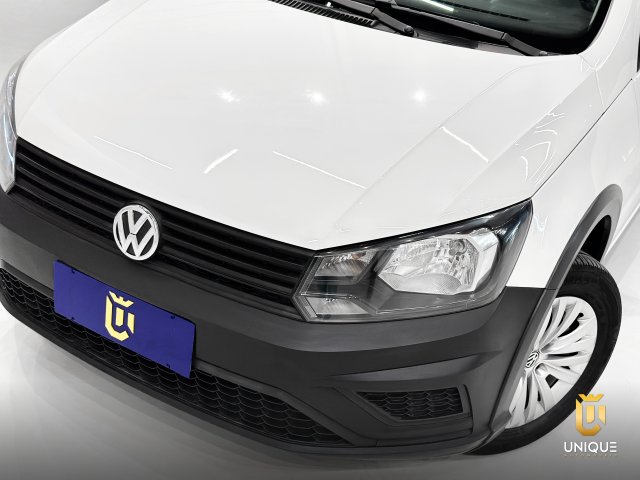 Volkswagen Saveiro 1.6 MSI ROBUST CS 8V FLEX 2P MANUAL 2021/2022 branco à venda na Unique Automóveis em Indaiatuba — foto 3