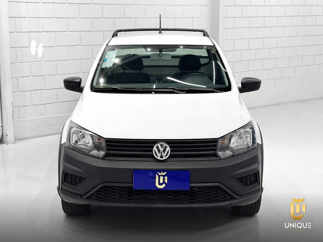 Volkswagen Saveiro 1.6 MSI ROBUST CS 8V FLEX 2P MANUAL 2021/2022 branco à venda na Unique Automóveis em Indaiatuba — foto 4