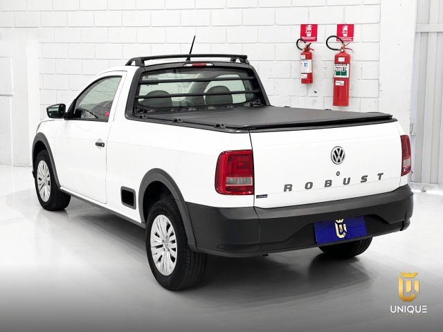 Volkswagen Saveiro 1.6 MSI ROBUST CS 8V FLEX 2P MANUAL 2021/2022 branco à venda na Unique Automóveis em Indaiatuba — foto 7