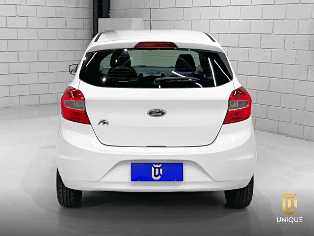 Ford Ka 1.0 SE 12V FLEX 4P MANUAL 2016/2017 branco à venda na Unique Automóveis em Indaiatuba — foto 5