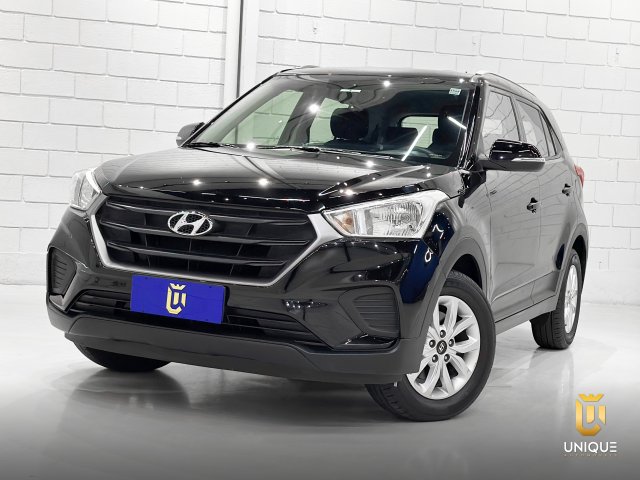Hyundai Creta 1.6 16V FLEX ACTION AUTOMÁTICO 2020/2021 preto à venda na Unique Automóveis em Indaiatuba — foto 2