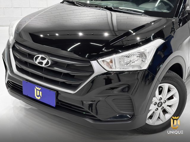 Hyundai Creta 1.6 16V FLEX ACTION AUTOMÁTICO 2020/2021 preto à venda na Unique Automóveis em Indaiatuba — foto 3