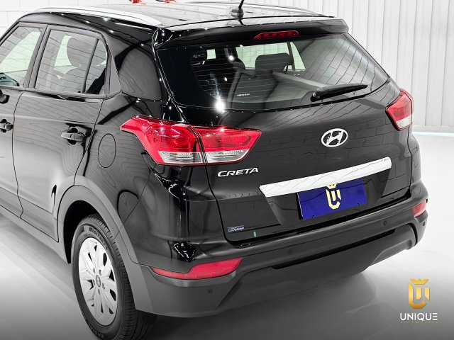 Hyundai Creta 1.6 16V FLEX ACTION AUTOMÁTICO 2020/2021 preto à venda na Unique Automóveis em Indaiatuba — foto 6
