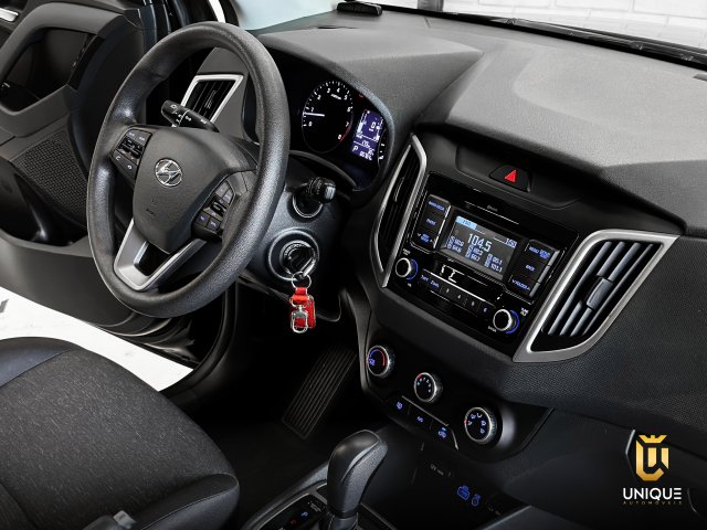 Hyundai Creta 1.6 16V FLEX ACTION AUTOMÁTICO 2020/2021 preto à venda na Unique Automóveis em Indaiatuba — foto 11