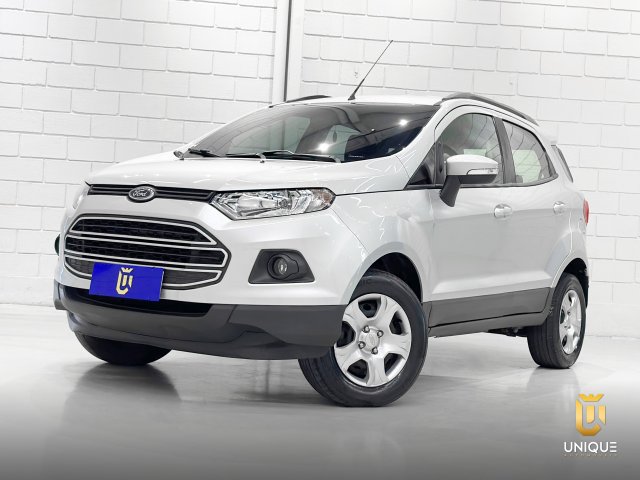Ford Ecosport 1.6 SE 16V FLEX 4P POWERSHIFT 2017 prata à venda na Unique Automóveis em Indaiatuba — foto 2
