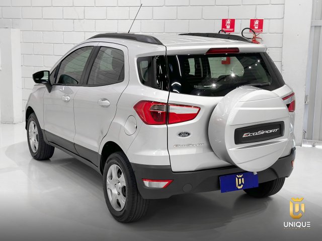 Ford Ecosport 1.6 SE 16V FLEX 4P POWERSHIFT 2017 prata à venda na Unique Automóveis em Indaiatuba — foto 6