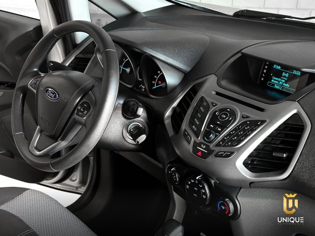 Ford Ecosport 1.6 SE 16V FLEX 4P POWERSHIFT 2017 prata à venda na Unique Automóveis em Indaiatuba — foto 10