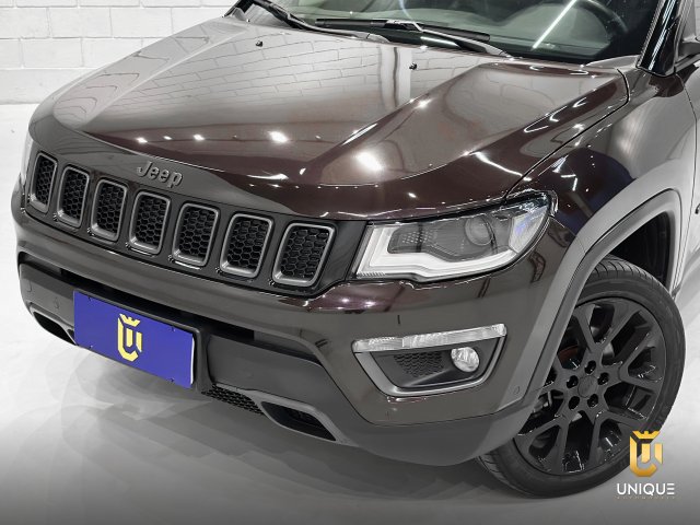 Jeep Compass 2.0 16V DIESEL S 4X4 AUTOMÁTICO 2019/2020 marrom à venda na Unique Automóveis em Indaiatuba — foto 3