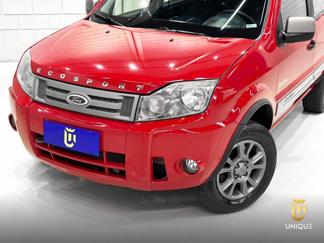 Ford Ecosport 1.6 FREESTYLE 16V FLEX 4P MANUAL 2012/2011 vermelho à venda na Unique Automóveis em Indaiatuba — foto 3
