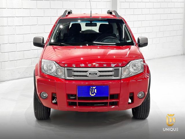 Ford Ecosport 1.6 FREESTYLE 16V FLEX 4P MANUAL 2012/2011 vermelho à venda na Unique Automóveis em Indaiatuba — foto 4