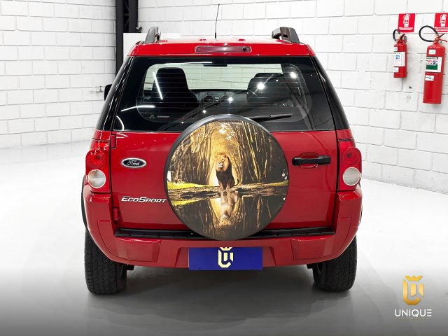 Ford Ecosport 1.6 FREESTYLE 16V FLEX 4P MANUAL 2012/2011 vermelho à venda na Unique Automóveis em Indaiatuba — foto 5