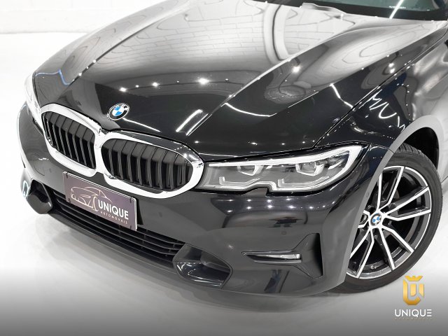 Bmw 320i 2.0 16V TURBO FLEX GP AUTOMÁTICO 2020 preto à venda na Unique Automóveis em Indaiatuba — foto 3