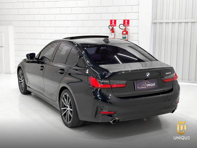 Bmw 320i 2.0 16V TURBO FLEX GP AUTOMÁTICO 2020 preto à venda na Unique Automóveis em Indaiatuba — foto 6
