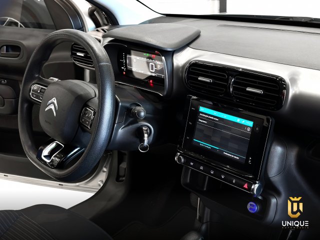 Citroën C4 Cactus 1.6 VTI 120 FLEX FEEL PACK EAT6 2019/2020 prata à venda na Unique Automóveis em Indaiatuba — foto 12