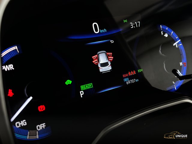 Toyota Corolla Cross 1.8 VVT-I HYBRID FLEX XRX CVT 2021/2022 preto à venda na Unique Automóveis em Indaiatuba — foto 17