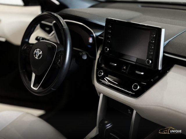 Toyota Corolla Cross 1.8 VVT-I HYBRID FLEX XRX CVT 2021/2022 preto à venda na Unique Automóveis em Indaiatuba — foto 18