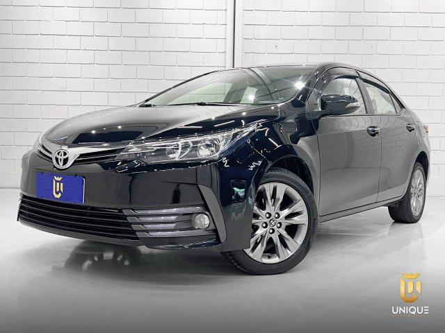 Toyota Corolla 2.0 XEI 16V FLEX 4P AUTOMÁTICO 2019 preto à venda na Unique Automóveis em Indaiatuba — foto 2