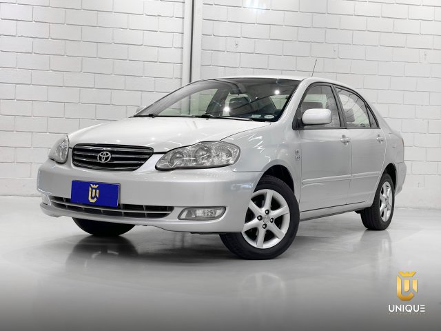 Toyota Corolla 1.8 XLI 16V FLEX 4P AUTOMÁTICO 2007/2008 prata à venda na Unique Automóveis em Indaiatuba — foto 2
