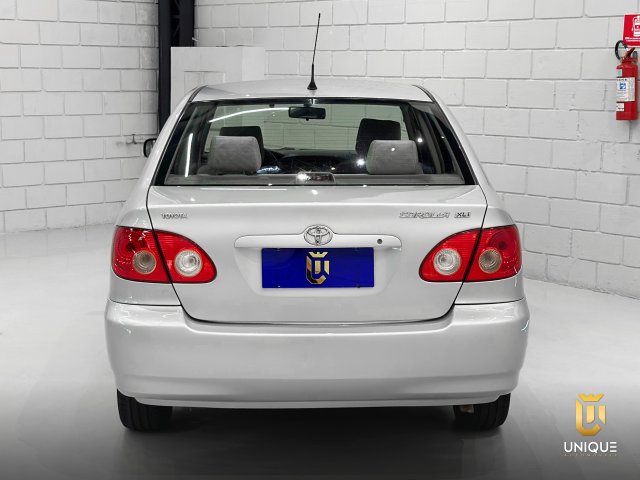 Toyota Corolla 1.8 XLI 16V FLEX 4P AUTOMÁTICO 2007/2008 prata à venda na Unique Automóveis em Indaiatuba — foto 5