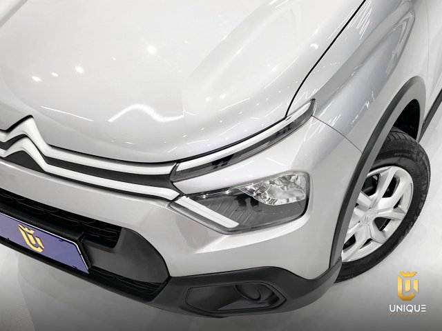 Citroën C3 1.0 FIREFLY FLEX LIVE PACK MANUAL 2023/2024 cinza à venda na Unique Automóveis em Indaiatuba — foto 3