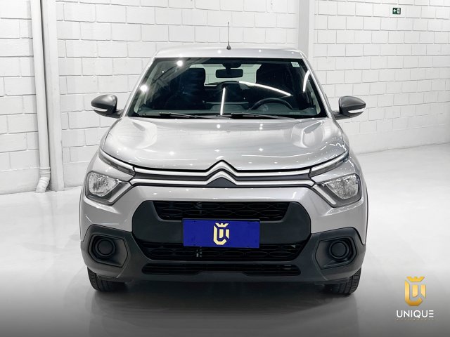 Citroën C3 1.0 FIREFLY FLEX LIVE PACK MANUAL 2023/2024 cinza à venda na Unique Automóveis em Indaiatuba — foto 4