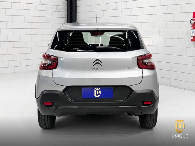 Citroën C3 1.0 FIREFLY FLEX LIVE PACK MANUAL 2023/2024 cinza à venda na Unique Automóveis em Indaiatuba — foto 5