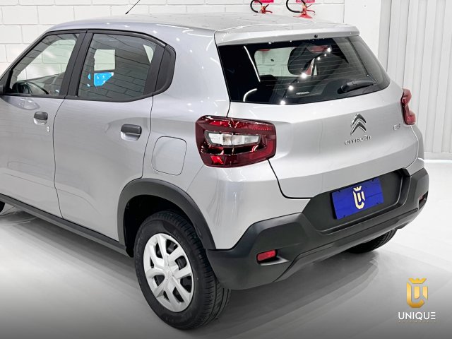 Citroën C3 1.0 FIREFLY FLEX LIVE PACK MANUAL 2023/2024 cinza à venda na Unique Automóveis em Indaiatuba — foto 6